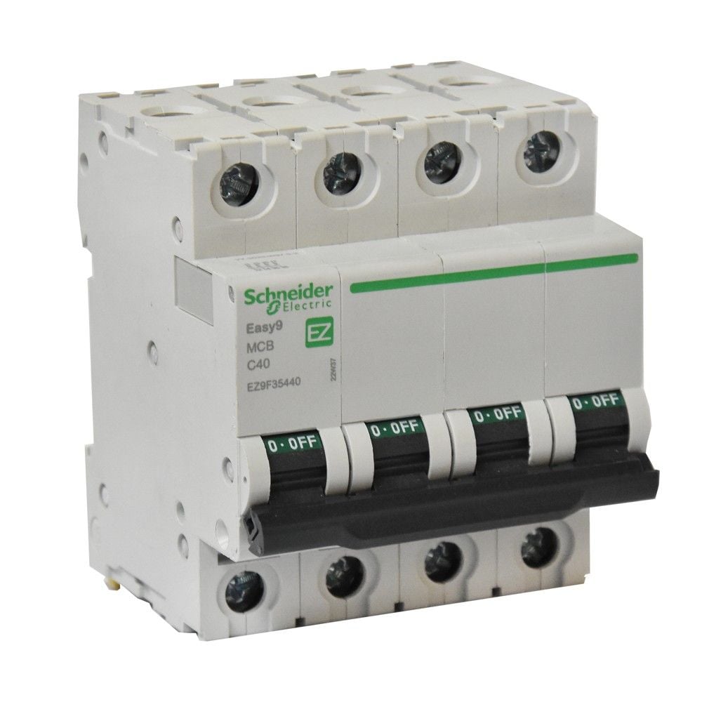 Schneider Electric Easy9 40A Automat,Nderpreres Magneto-termik 4P 4M Kurba C,6kA