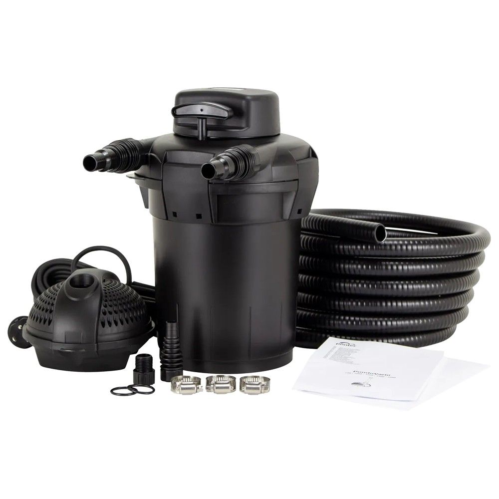 Pontec PondoPress 5000 11W Filter Presioni Perfshire Dhe Pastruesin E Pellgut UVC 2500 H 11 UVC Permasa Max E Pellgut Lartesi Uji 2 M