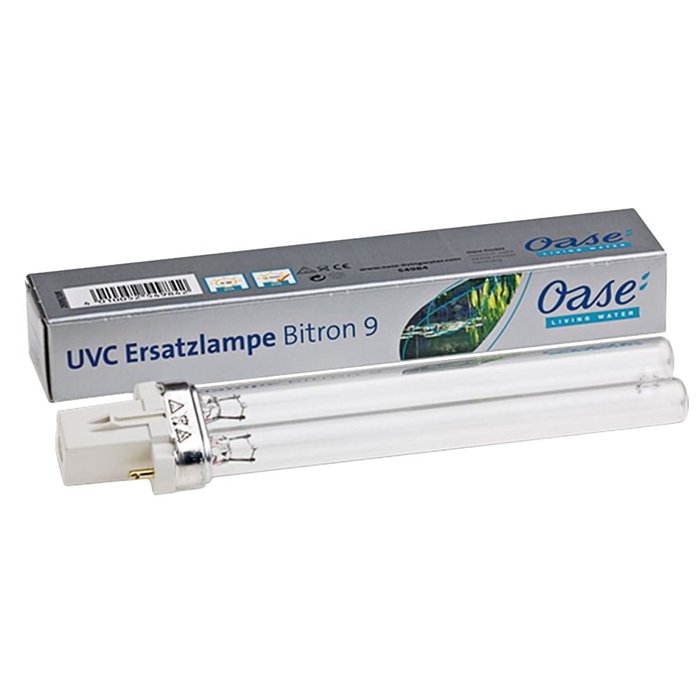 Llambat 9 W Oase, TUV PLS lamps jane llamba UVC qe perdren 9W Per Filtrat Me Rrezatim Ultra Violet