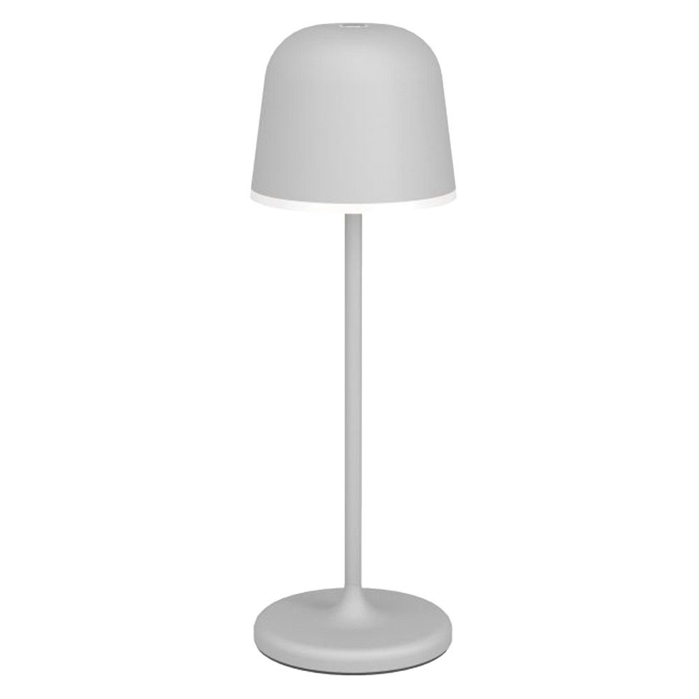 Ndricues tavoline led me bateri te rikarikueshme, Eglo, Mannera, 3.7 V 34x11cm 3.7 34x11 Gri Celik