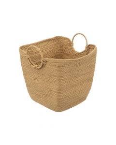 Storage basket, M, Solar, paper, brown, 29x29xH30 cm