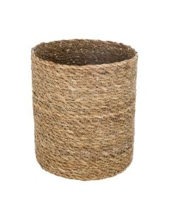 Bssket, M, straw, natural, 21xH21 cm