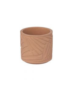 Flower pot, S, Ali, ciment, terracotta, 10.8xH10.4 cm