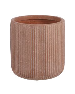 Vazo lulesh, M, Nuovo, argjili, terrakotë, Ø30xH30 cm