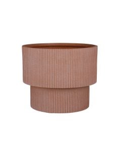 Vazo lulesh, S, Quito, qeramike, terrakotë, Ø24xH20 cm