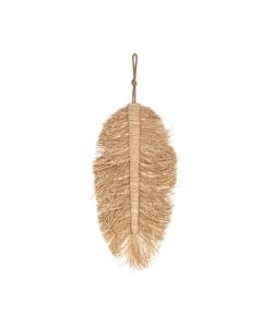 Dekorues muri, Oasis, S, rafia, natyrale, 24xH50 cm