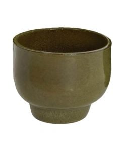 Flower pot, Mila, terracotta, green,  M- 40xH32 cm
