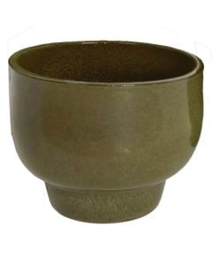 Flower pot, Mila, terracotta, green, Ø50xH38.5 cm