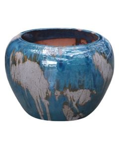 Flower pot, S, ceramic, colorful, Ø42xH30 cm