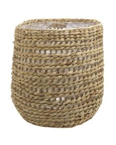 Basket for flowers, S, seagrass, natural