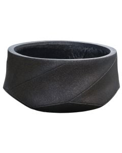 Vazo lulesh, M, argjilë, ngjyrë bakri, 52.5x52.5xH23 cm