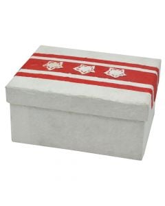 Gift box, cardboard, 18x14x9 cm, 1 piece