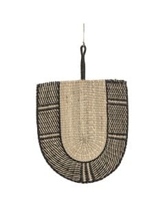 Decorative object, seagrass, multicolor, 40x2xH60 cm