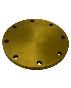 Flange 4 " PN 10 steel with 8 holes blind (DN 100)