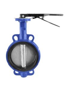 DN250 BUTTERFLY VALVES PN 16 WITH CI BODY,410 STEM, STEEL HANDLE DI DISC DN250