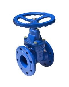 Gate valve DN 80 PN 10 with flange and metal closures