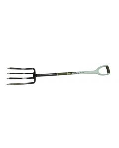 Solid garden fork, WORTH, steel/plastic, 106 cm