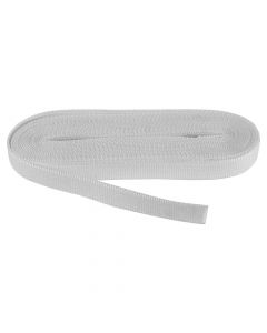 White color strip for venetian blinds. Material: cotton denser. Size: 7m