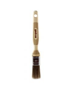 Brush for painting, paints and varnishes for wood, Size:25mm