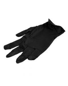 Mechanic gloves, nitrile, black, M, pack 50
