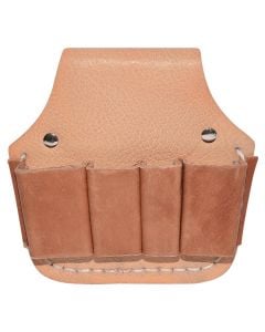 Tool bag , leather, 14*14 cm