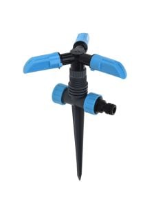 Spërkatës për ujitje me tre koka, plastik