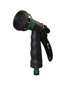 Garden spray gun, with 8 functions, polypropylene