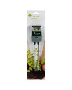 Soil pH and humidity meter, plastic