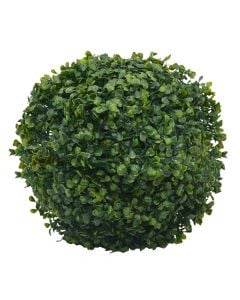 Decoration ball for vase,plastic, green, Ø 30 cm