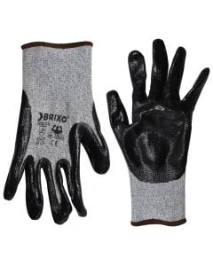 Gloves brixo rocky cotton / nitrile l