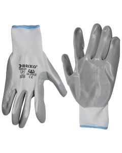 Gloves brixo rocky polyester / nitrile xxl