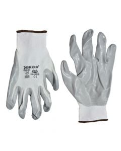 Gloves brixo rocky polyester / nitrile l