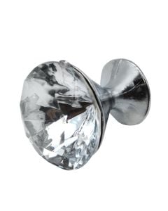 Dorezë për mobilje, Ø25 mm, kristal