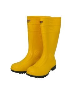 Work boots with steel toe and plate No. 40 Material: PVC + steel