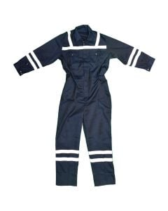 Work Clothes, cotton / polyester, blue, XXL size