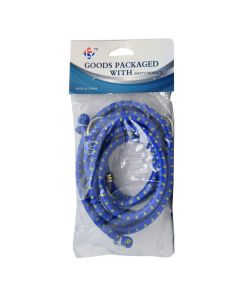 Litar llastiku për lidhjen e ngarkesave, gomë elastike, blu, 1.8 mx8 mm