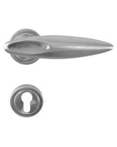 Dorezë me rozetë, çelik, 135x60x19mm