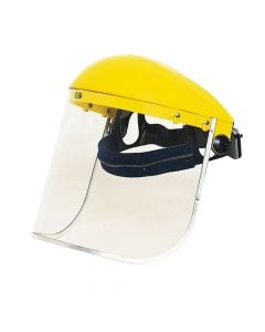 Protective mask, policarbonat, yellow