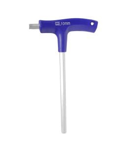 T-type allen key, plastic/steel, 10 mm