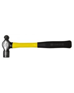 Polished ball pein hammer with fiber handle 750gr