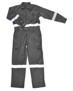 Profesional work clothes, 100% Cotton, gray, XXL, 230 gr/m²