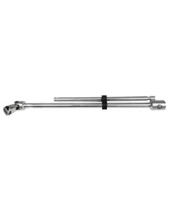 Çelës kriketi me krah, FORCE, krom-vanadium, T3/8"x13 mm  (320x200 mm)