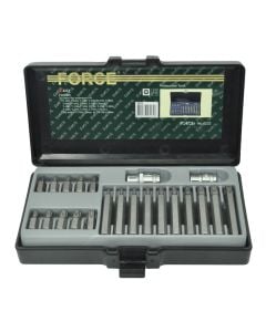 Kriketë dhe aksesorë 22 copë, FORCE, krom- vanadium,  1/2"