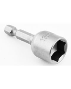Driller adapter, chrohme-vanadium, 13 mm
