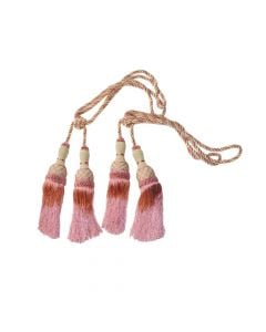 Curtain Tassels  pink color