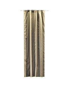 Curtain, polyester, brown, 150x270 cm