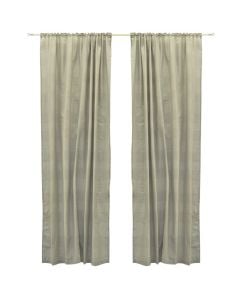 Curtain, polyester, gray, 150x270 cm