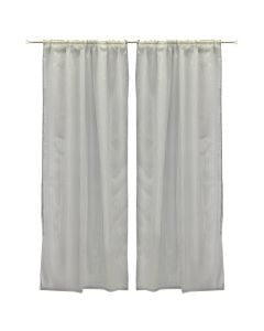 Curtain, polyester, blue, 150x270 cm