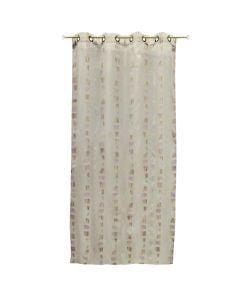 Curtain with rings, polyester, purple, 150x270 cm