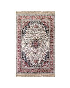 Persian carpet, Size: 160x230cm, Color: Cream, Material: Viscose